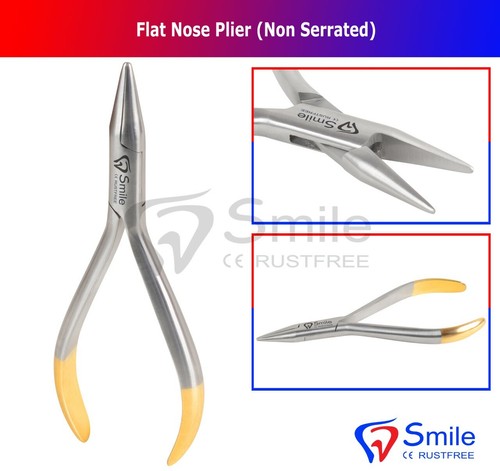 Pinza piana conica - conica, per