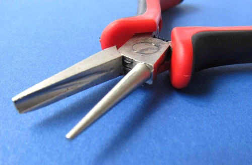 Pinza rotonda concava - pinza,